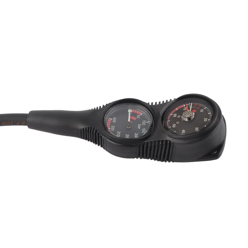 Professional Scuba Diving 2 Gauges Pressure Gauge Dive Digital Depth