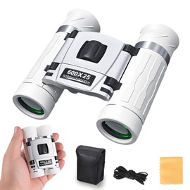 Binoculars for Live Use, High Magnification, Opera Glass, 2025 Industry Leading High Transmittance, Anti-Vibration Design, For Watching Theaters, Sports, Concerts, Binoculars, Small, Ultra Lightweight, 1.0 inch (25 mm) Aperture Adjustment, Image Stabiliz