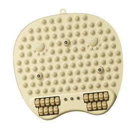 koolsoo Foot Massage Pad Acupressure Running Cushion Slow Jogging Acupressure Mat Foot Massager for Office Travel Fitness Household, Khaki
