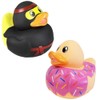Juguete chirriante de pato de goma grande con sonido surtido