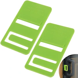 TonGass (2-Pack, Green RV Refrigerator Airing Device Service Kit - Exact Replacement Door Prop Clips Compatible with Dometic Models DM26XX and DM28XX (6-8 Cubic feet Models)