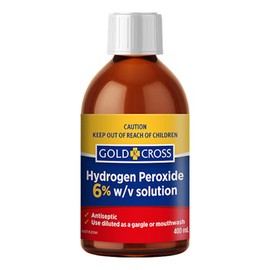 Gold Cross Hydrogen Peroxide 6% 400ml