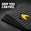 SucceBuy 3-Inch Rubber Threshold Ramp, 35.5 x 18 In Non-Slip