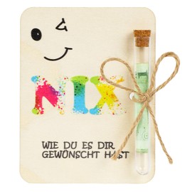 Nix Gift, Seutgjie Funny Gifts for Men, Women, Boyfriend, Girlfriend, Brother, Colleague, Boy, Girl with Test Tube for Money