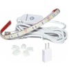 Sewing Machine Light Strip | 12" USB LED Light Strip, Clean White Lights for Brother, Janome, Babylock, Pfaff | Dimmable, 98" Power Cord, and Clips Included