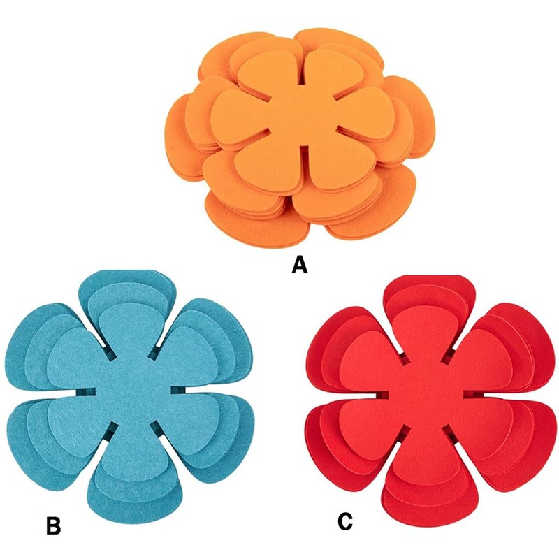 AIXXCUVQ 24pcs/Set Stack with Confidence Using Felt Pan Protectors for