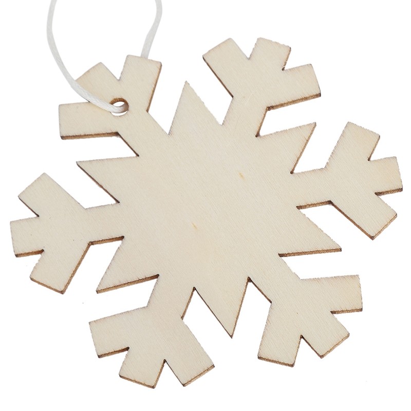 Innovative DIY Wooden Pendant Hanging Ornaments Crafts for Home Christmas