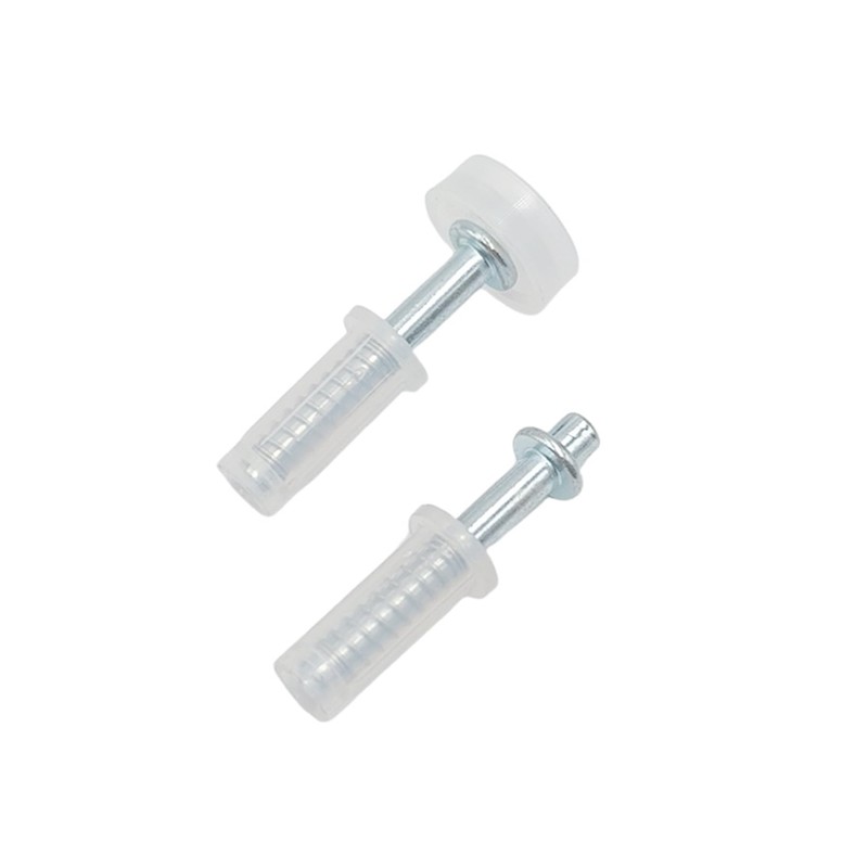 6Pcs Bi-fold Door Hardware Kits, Top Roller Guide Wheel and