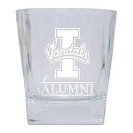 R and R Imports Idaho Vandals 8 oz Etched Alumni Glass Tumbler 2-Pack