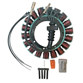 38amp 3 phases Stator fits Harley Twin Cam Softail 2001-2006 and 2004-2005 Dyna HEAVY DUTY HT-Series part number 30017-01