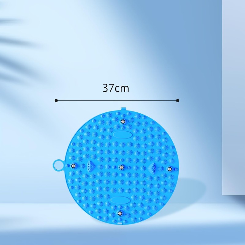 samlyru 足ツボマット 指圧ボード 足つぼマッサージ 収納便利 33cm フットマッサージャーマット 疲労改善 人間工学 足ツボ