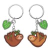 GRUSS & CO Key Ring for Two "Sloth" | Pendant