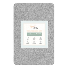 Love Sew Wool Pressing Mat - Ironing Pad for Quilting and Sewing - Perfect Pressing Mat for Ironing Boards, Quilting,Sewing,Pressing Seams,Embroidery Crafts (Grey)
