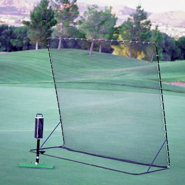 Heater Sports Perfect Swing Home Driving Range (Golf Net, Golf Mat, Shag Bag, Teeing Machine)