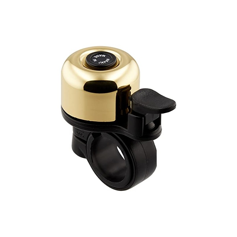 Ogi Industry Bicycle Bell OH-1200B Match Bell, Brass, Gold