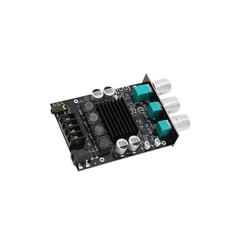 ZK-1002T BluetoothH 5.0 Amplifier Board, 2x100W Dual Channel HiFi Subwoofer