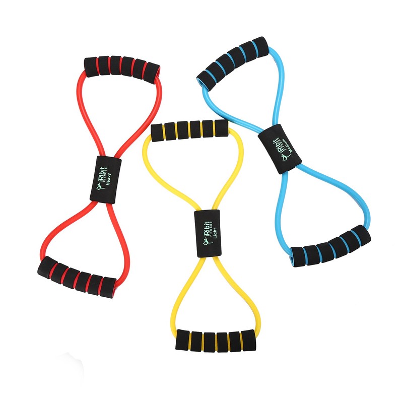 Figure 8 Toner Resistance Exercise Tube Band Set of 3