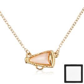 Giantree Cheerleading Necklace, Cheerleading Gift, Ladies Cheerleadings Necklace, Coach Mom Cheerleadings Gift, Cheer Team Spirit Accessories, Creative Necklaces Accessories Coach Gifts (Gold)