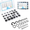 324 Piece Circlips Set, Snap Ring Metal C-Clip, C-Clips, Circlip