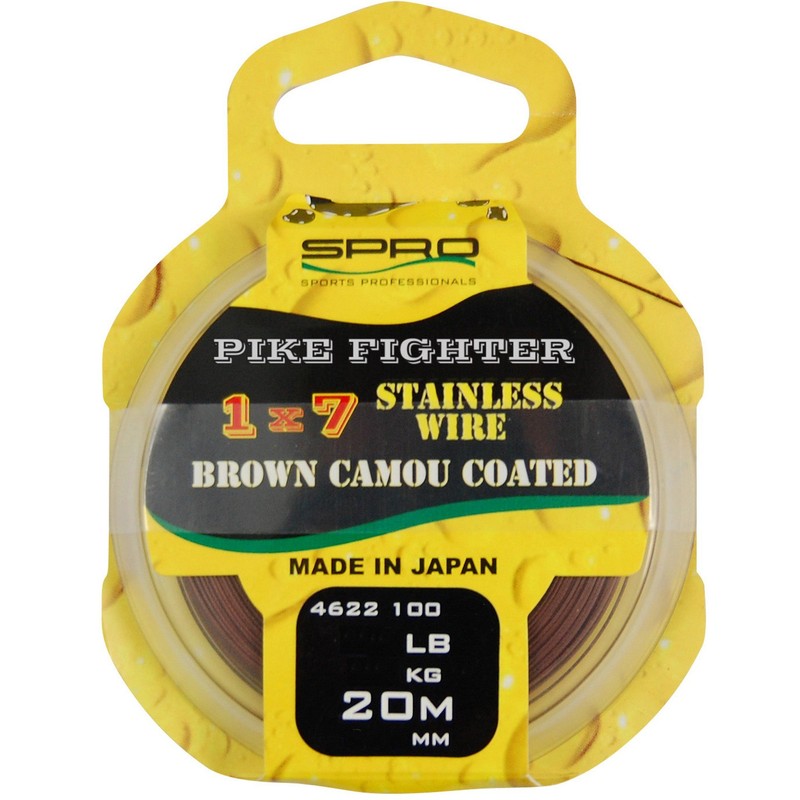 Spro Pike Fighter 1 x 7 Coated Wire 20 m
