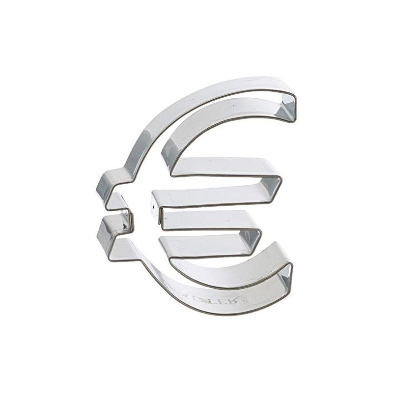 Staedter € - Euro Sign Cookie Cutter, 8 cm, Stainless