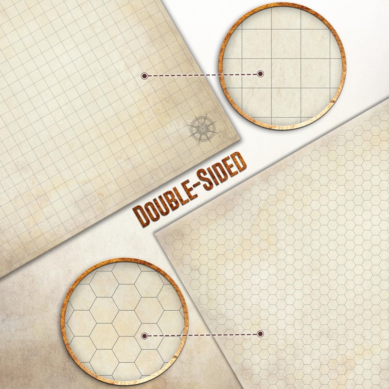 Melee Mats DND Map Starter Set - 23” x 27"