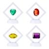 sourcing map 20 Pcs 3D Floating Display Case, 2.76 x