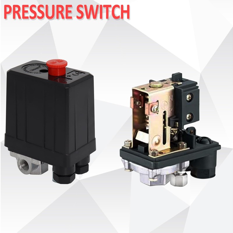 Wadoy Central Pneumatic Air Compressor Pressure Switch Control Valve Upgraded
