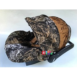 Rosy Kids Infant Carseat Canopy Cover 3pc Whole Caboodle, Baby Car Seat Cover Outdoor Kit, Color03NR07