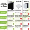 InvisiClean True Hepa Replacement Filter with Activated Carbon Prefilter -