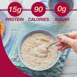 ProtiDIET High Protein Maple Brown Sugar Oatmeal - Sugar free Instant Oatmeal for a Healthy and Nutritious Breakfast, Packed with Essential Nutrients - 7 Count Box