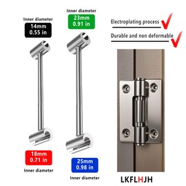 Hinge Gap Adjustment Wrench – Precision Tool for Easy Door Alignment, Adjustable Gap Fixing Spanner for Cabinet, Furniture, and Door Hinges, Durable Steel Construction (Small+Large)