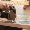 U-Shank Jig Saw Blade Set, 14 pcs Jigsaw Blades Set