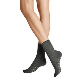 Hudson Women's 015146 Socks, Grey (GRAU-Mel. 0550), 6 to 8