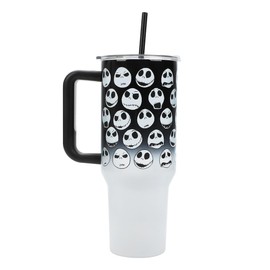 Bioworld Nightmare Before Christmas Jack Skellington 40 Oz Stainless Steel Tumbler