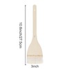 ZEONHEI 3 PCS 3 Inch Flat Hake Brushes, Soft Goat