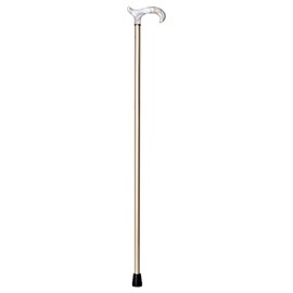 Ladies High Gloss Pearl Cane With Pearly Handle -Affordable Gift! Item #DHAR-9783400