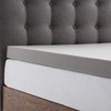 Lucid 3 Inch Ventilated Bamboo Charcoal Memory Foam Mattress Topper,