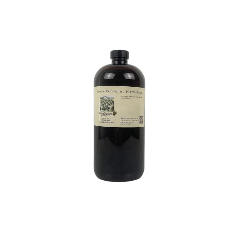 OliveNation Premium Lavender Extract from Natural Flavors, Light Floral Flavoring