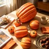 7 Calabazas Artificiales, Calabazas Decorativas de Halloween