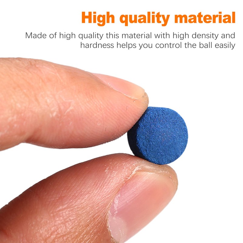 CoguZed 25 Pieces Pool Cue Tips Precision 13mm Billiard Stick