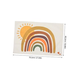 Operitacx Boys and Girls Room Decor Canvas Wall Art Pre-school Wall Hanging Sturdy and Versatile Artwork for Boys and Girls Imaginations