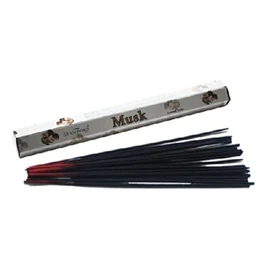New: Hem Indian Musk Incense Stick, 6packs X 20 Sticks= 120 Sticks