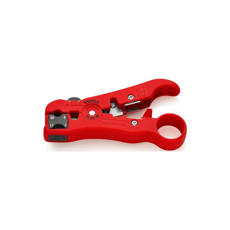 Knipex 16 60 06 SB Herramienta Pelacables para Retirar el
