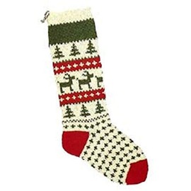 Candide Wool Yarn Christmas Stocking Knitting Kit (105 - Reindeer)
