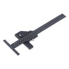 0 to 280mm T Shaped Ruler Aluminum Alloy Accurate Scale