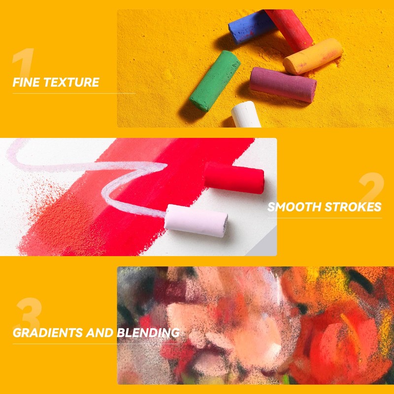 Paul Rubens Soft Pastel Set (48 Colors) - Fine Pigments