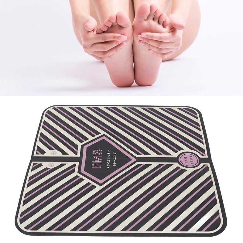 Foot Stimulator Massager Mat 31cm Square Remote Control Foot Massage