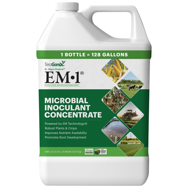 TeraGanix TeraGanix EM-1 Plant Growth, Microbial Inoculant Concentrate (1 Btl