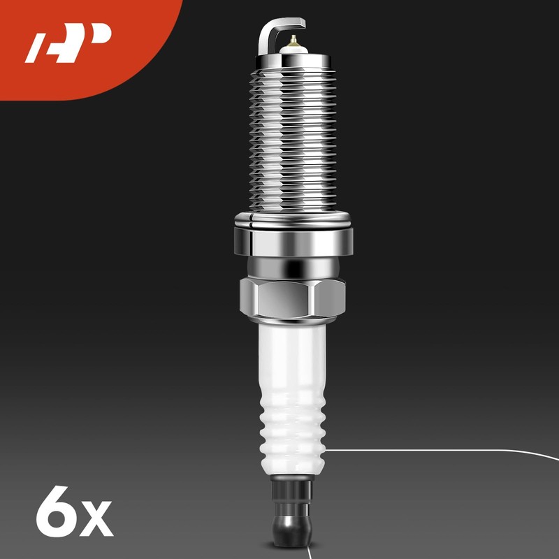 A-Premium Set of 6 Ignition Coil Pack and Iridium Spark